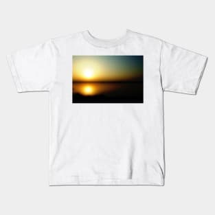 Abstract Sunset Kids T-Shirt